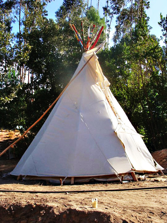 Réalisation MyTipi à Rouvenac